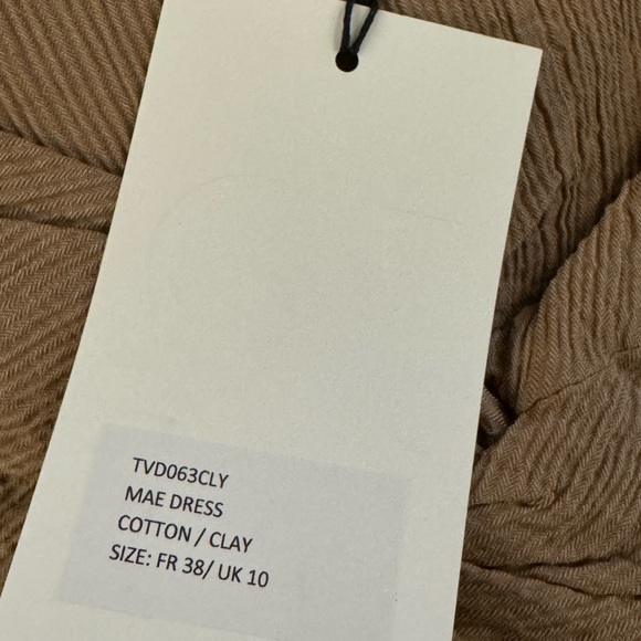 TOVE MAE Organic Cotton Clay Dress BRAND NEW $773MSRP sz 38,40,42 - Picture 12 of 16